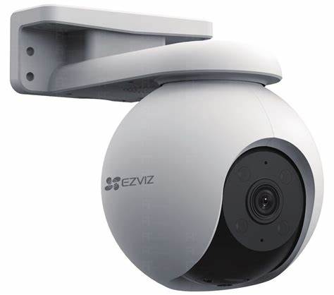 [CS-H8-3K] EZVIZ - CAMARA WIFI PT 3K(5MP), EXTERIOR, IR30M, LUZ BLANCA 20M 