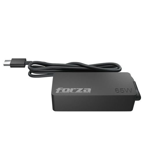[FR-FNA-601C] FORZA - CARGADOR UNIVERSAL PARA COMPUTADORA PORTATIL - 65W USB-C 