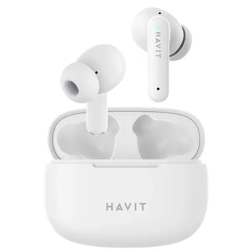 [TW967-W] HAVIT - AURICULARES INALAMBRICOS ESTEREO BLANCOS TW967 