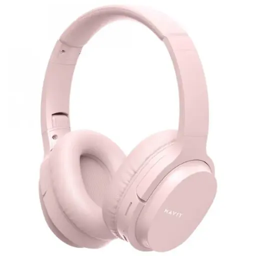 [I62-P] HAVIT - AUDIFONOS INALAMBRICOS ROSA