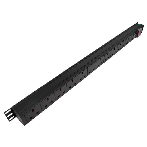 [PD.1201.9000] TOTEN - PDU 12 tomas MULTI-USO, vertical